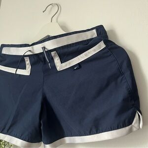 Adorable navy/white Nike Swim Shorts